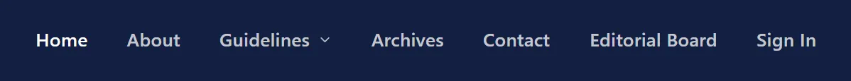 Desktop Navigation Bar