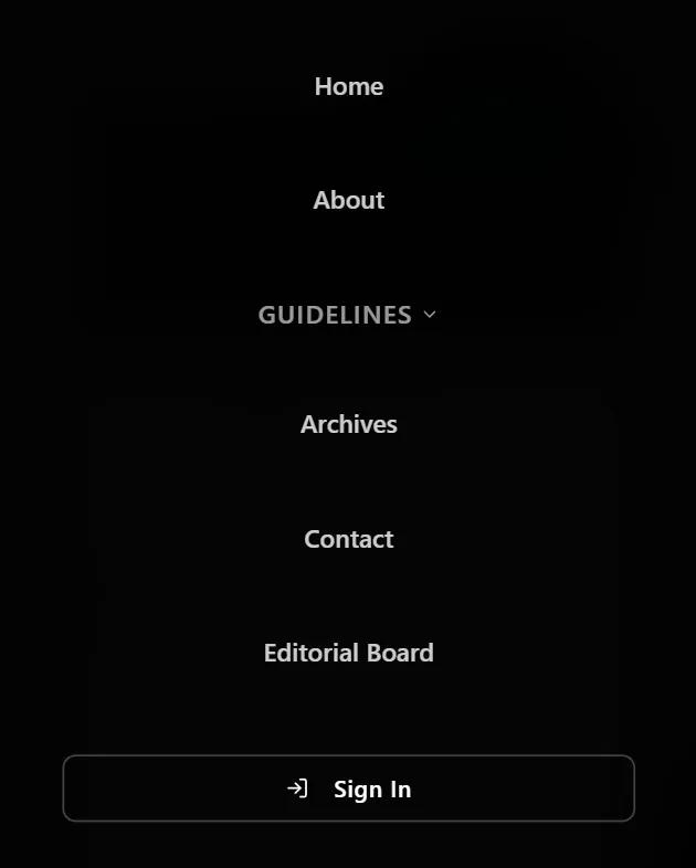 Mobile Navigation Bar
